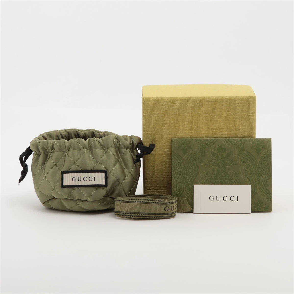 GUCCI ブロンディ フェイクパールネックレス イタリア製 グッチ ブロンディ〕パール ドロップ ネックレスゴールドトーン