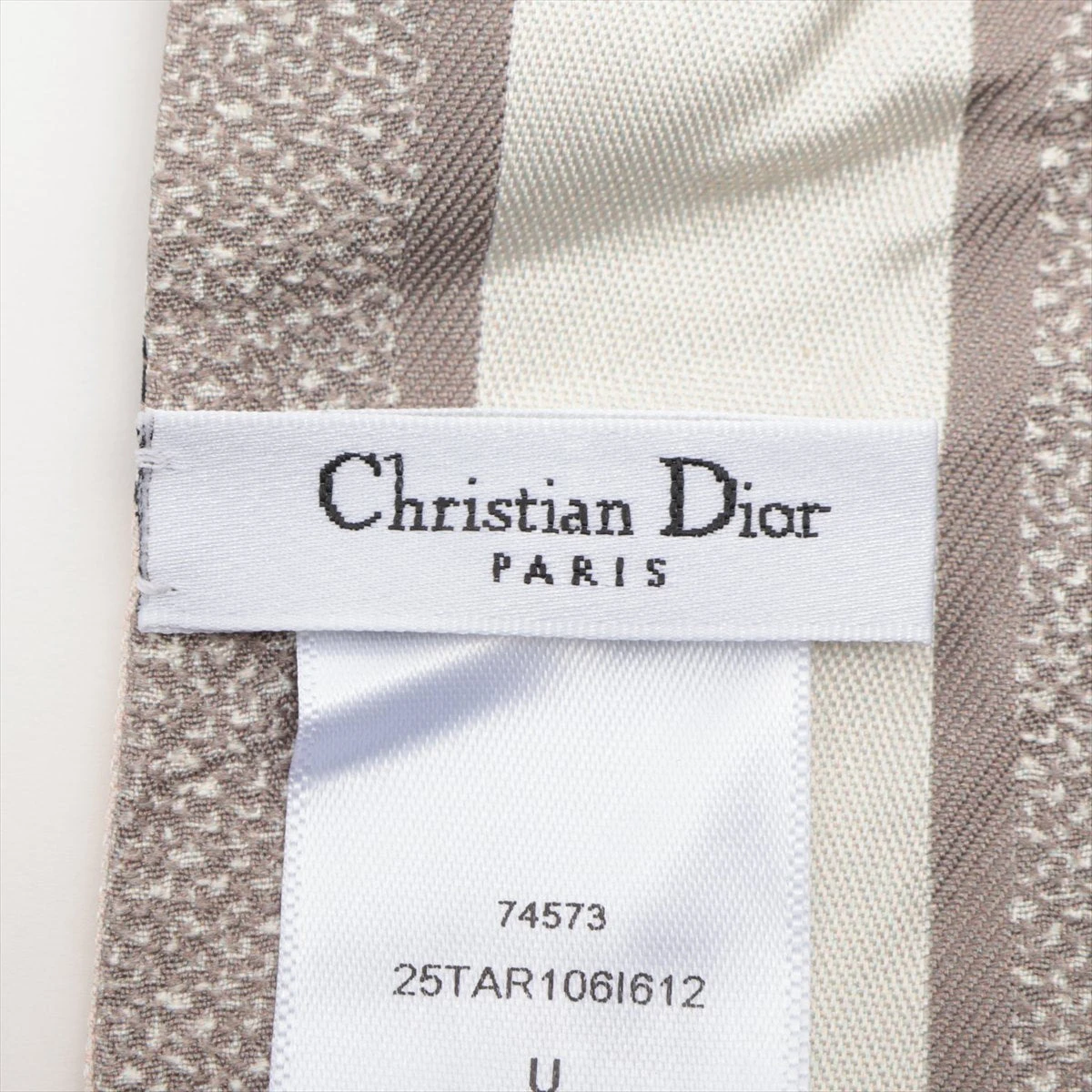 ディオールスカーフスクエアピンク✖️グレー