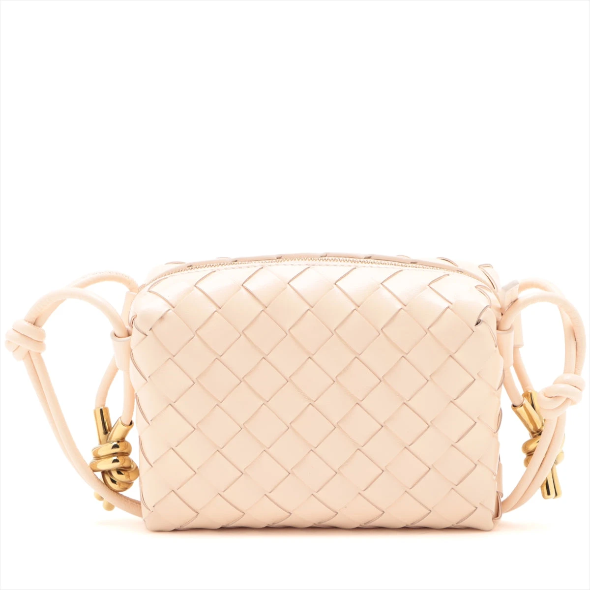 ボッテガヴェネタ バッグベージュイントレチャート