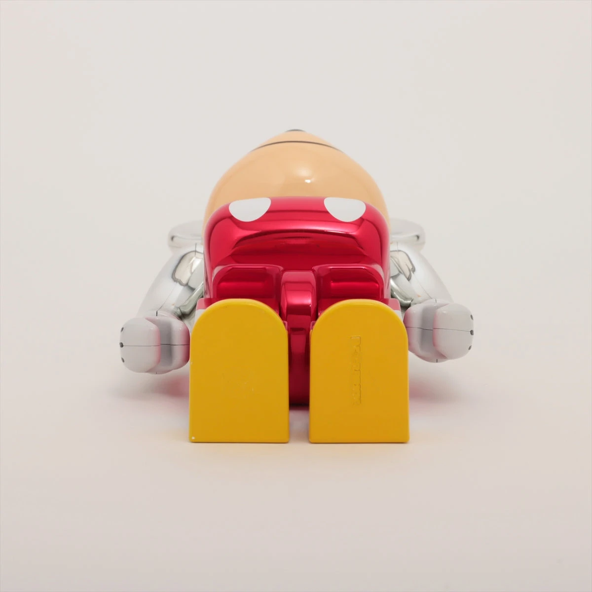 ベアブリック 置物 プラスチック シルバー ベアブリック×ディズニー