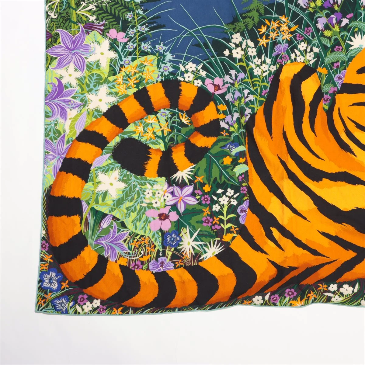 エルメス カレジェアン TYGERTYGER タイガータイガー スカーフ