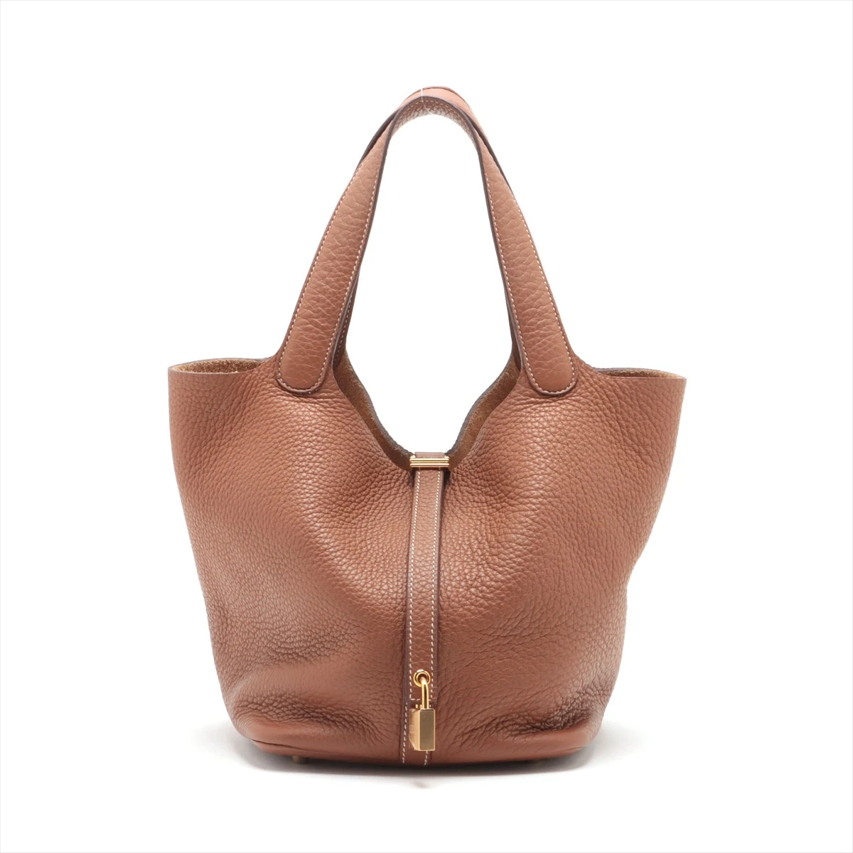 毎日がもっと特別に☆ Hermes ピコタンロック 22 ブラウン エルメス ピコタンロック22/MM｜中古ブランド品・ブランド古着
