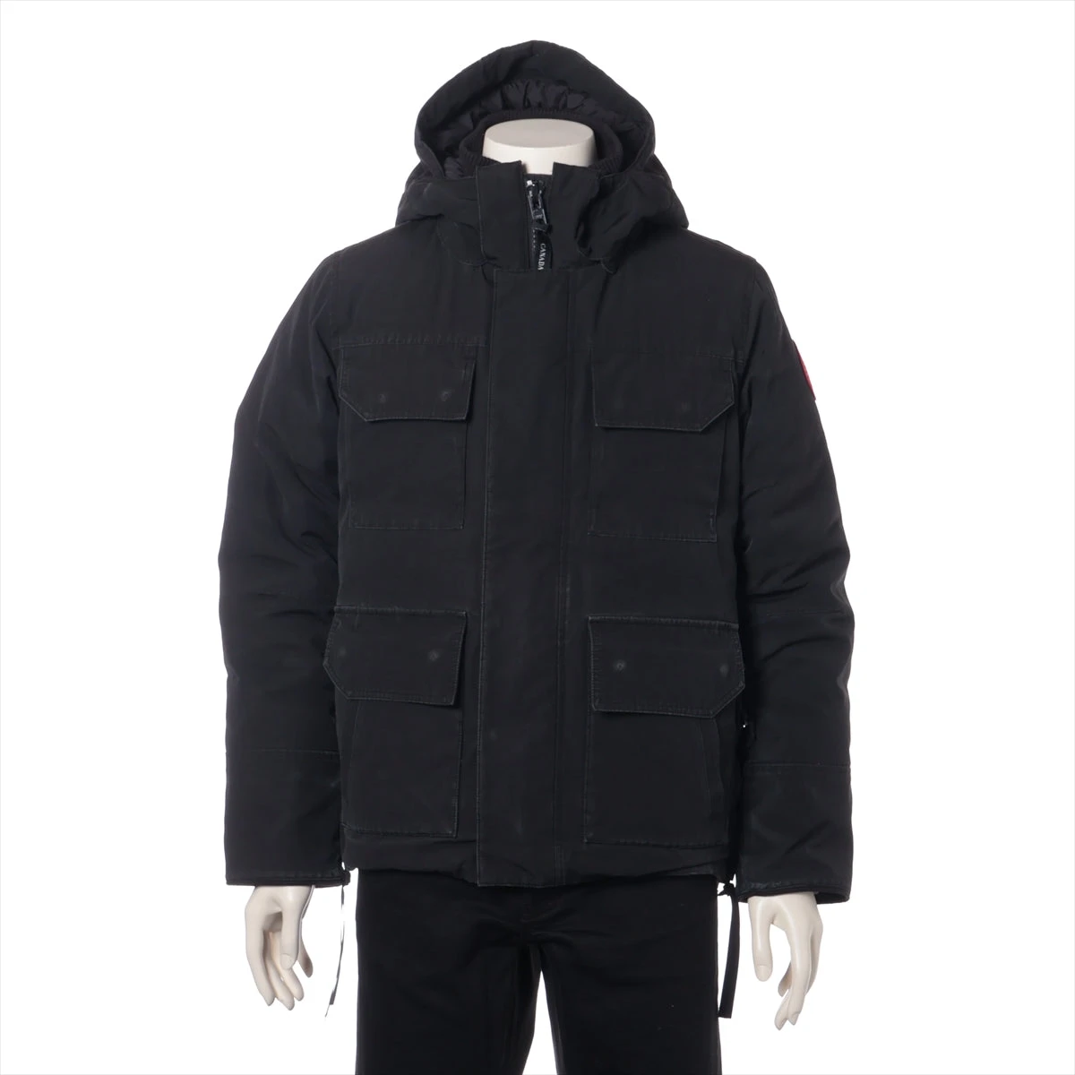 ダウンジャケット/カナダグース/S/ポリエステル/ブラック/7967JL