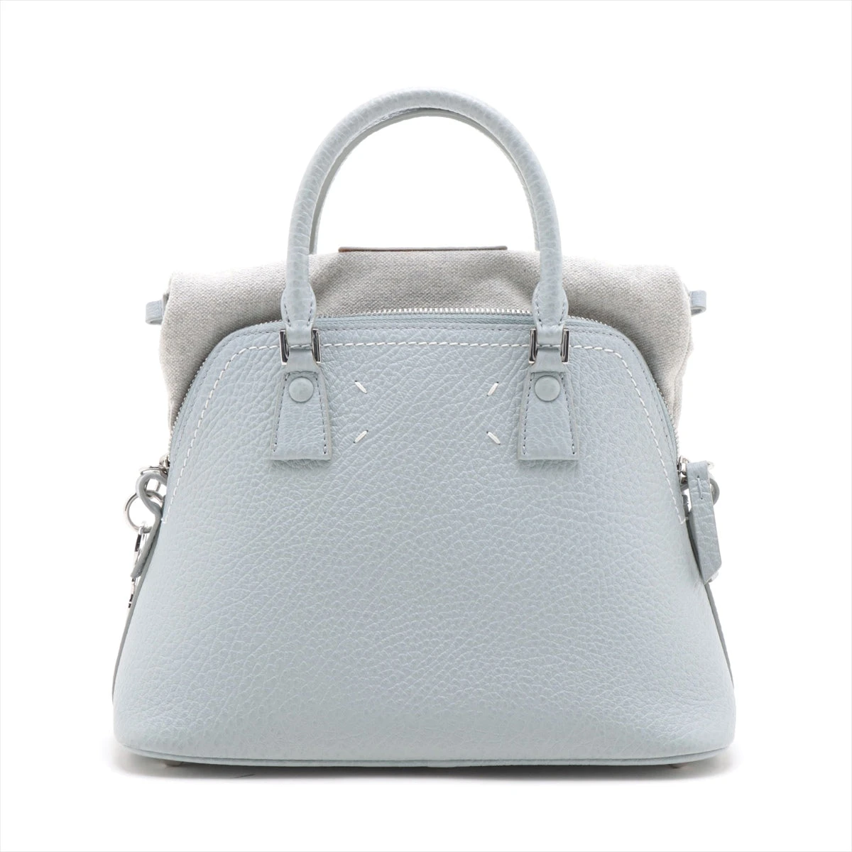 メゾンマルジェラ 5AC キャンバス×レザー 2WAYハンドバッグ