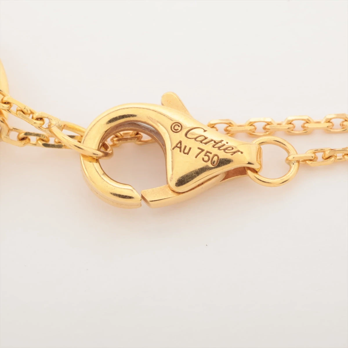 カルティエ アミュレットドゥカルティエ シェル ダイヤ ネックレス 750
