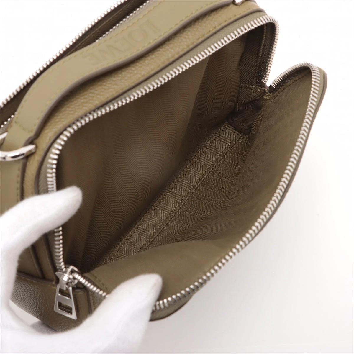 ロエベ カメラ クロスボディバッグ ミニ レザー ショルダーバッグ