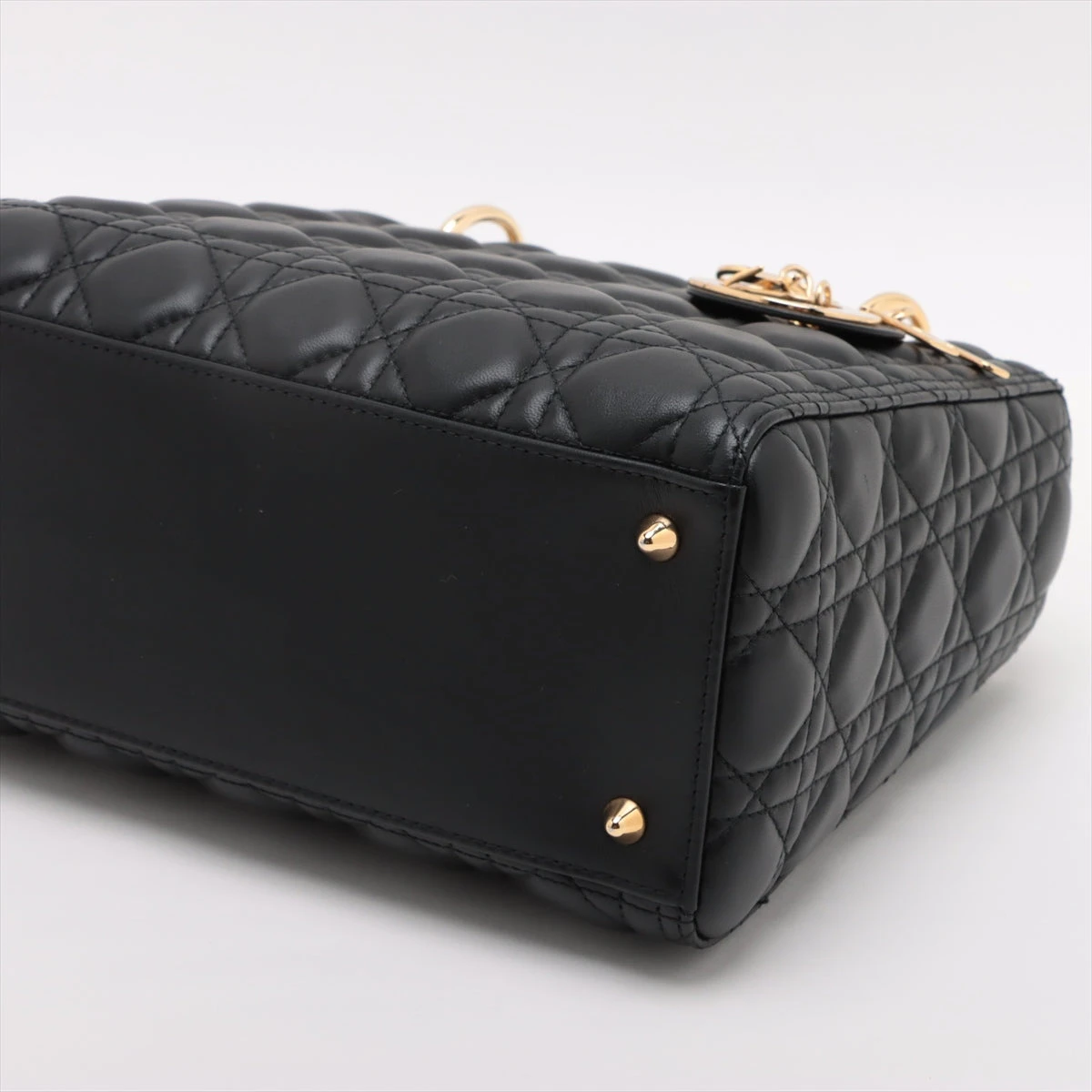 ディオール ハンドバッグ カナージュ レディディオール ナイロン レザー 楽天市場】☆TT7766 Dior レディディオール カナージュ ナイロン