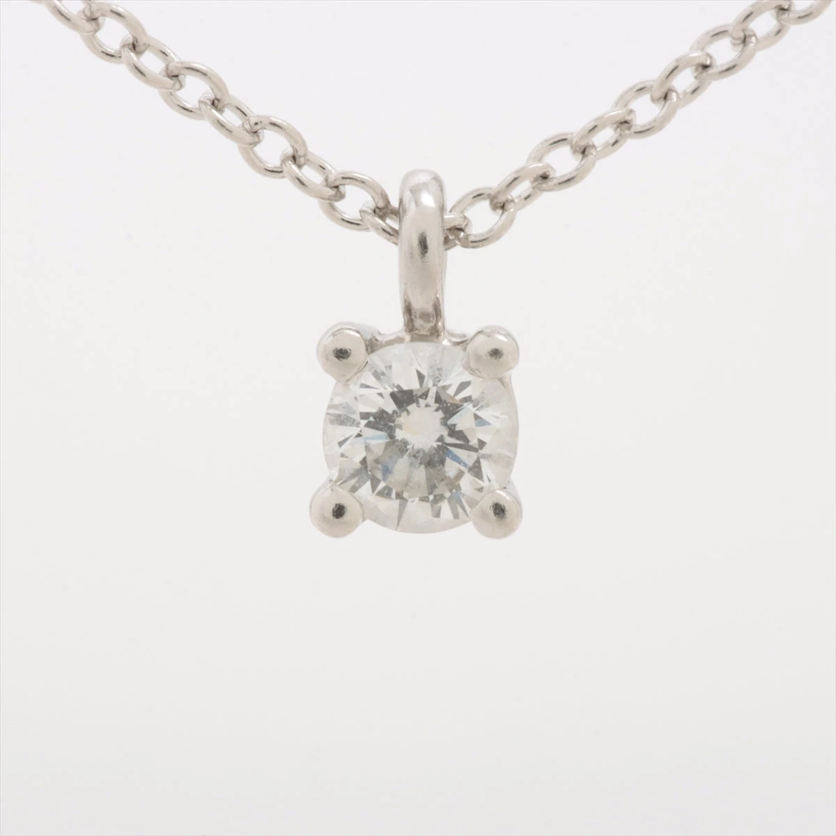 ティファニーソリティア pt950ダイヤネックレス ティファニー ソリティア ダイヤ ネックレス Pt950 2.5g ダイヤ