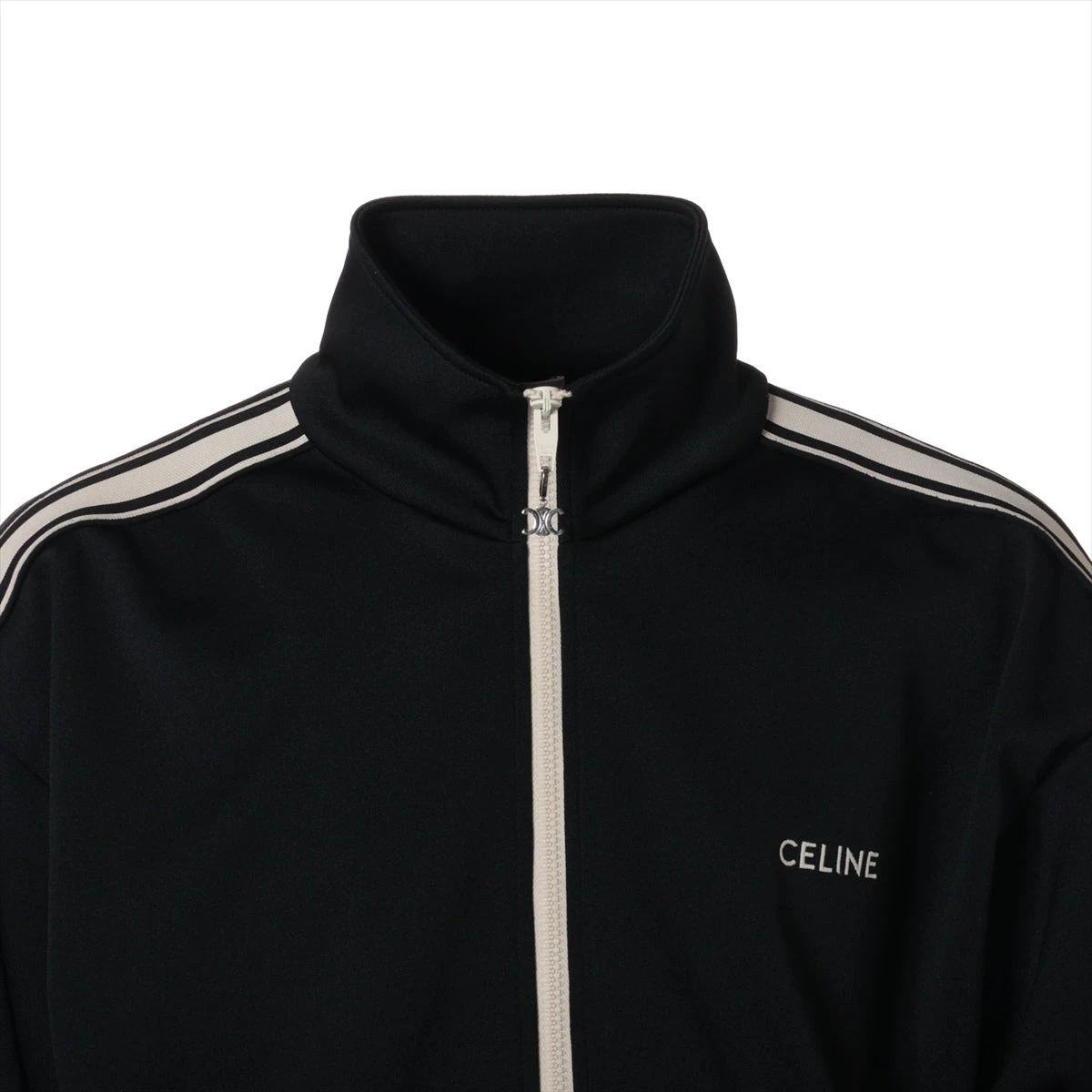 CELINE トリオンフ トラックジャケット XS CELINE セリーヌ トリオンフ トラックジャケット ブラック