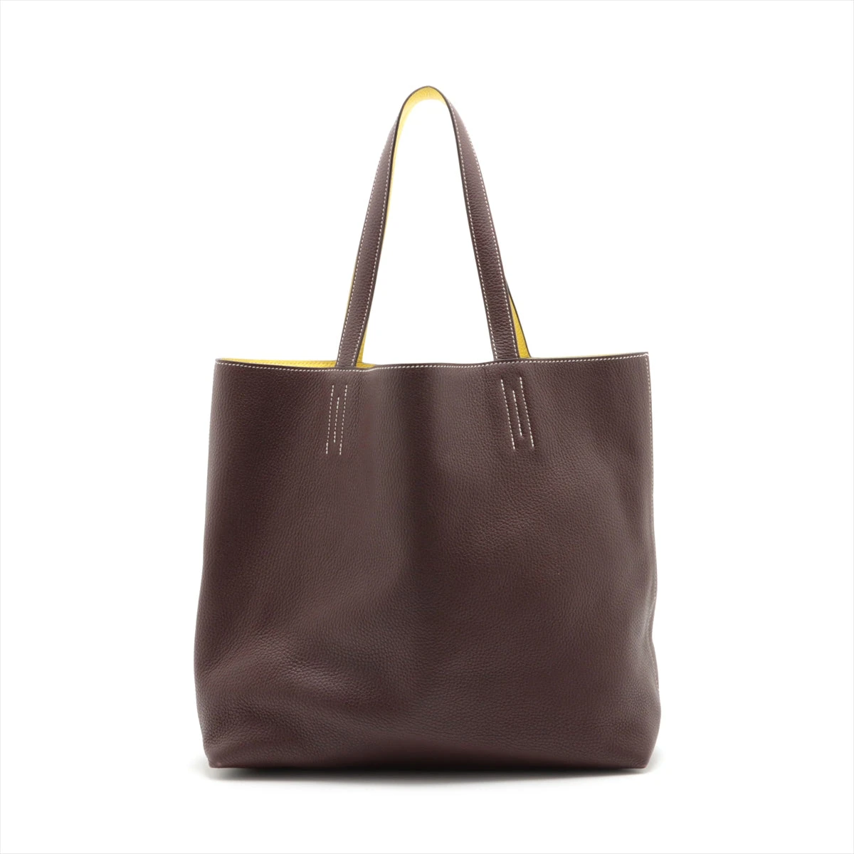 HERMES エルメス トートバッグ ドゥブルセンス45 リバーシブル