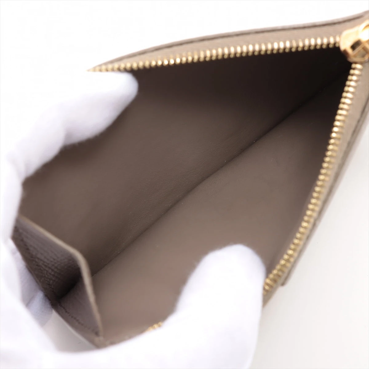 CÉLINE グレー　レザー ケース CELINE レザー カードケース グレー - メルカリ