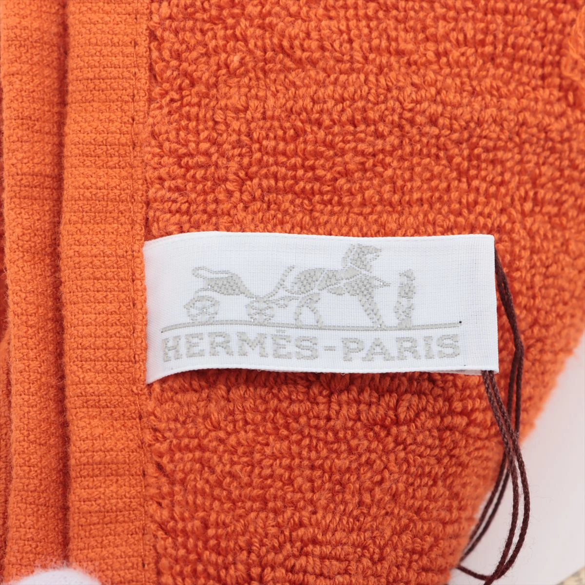 【新品未使用】エルメス    カレ・タオル　ステアーズ HERMES エルメス カレ・タオル ステアーズ ナチュラル 名入れ代