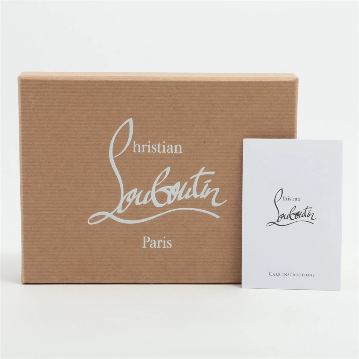 クリスチャンルブタン　スタッズ　ケース クリスチャンルブタン ロックスタッズ レザー カードケース