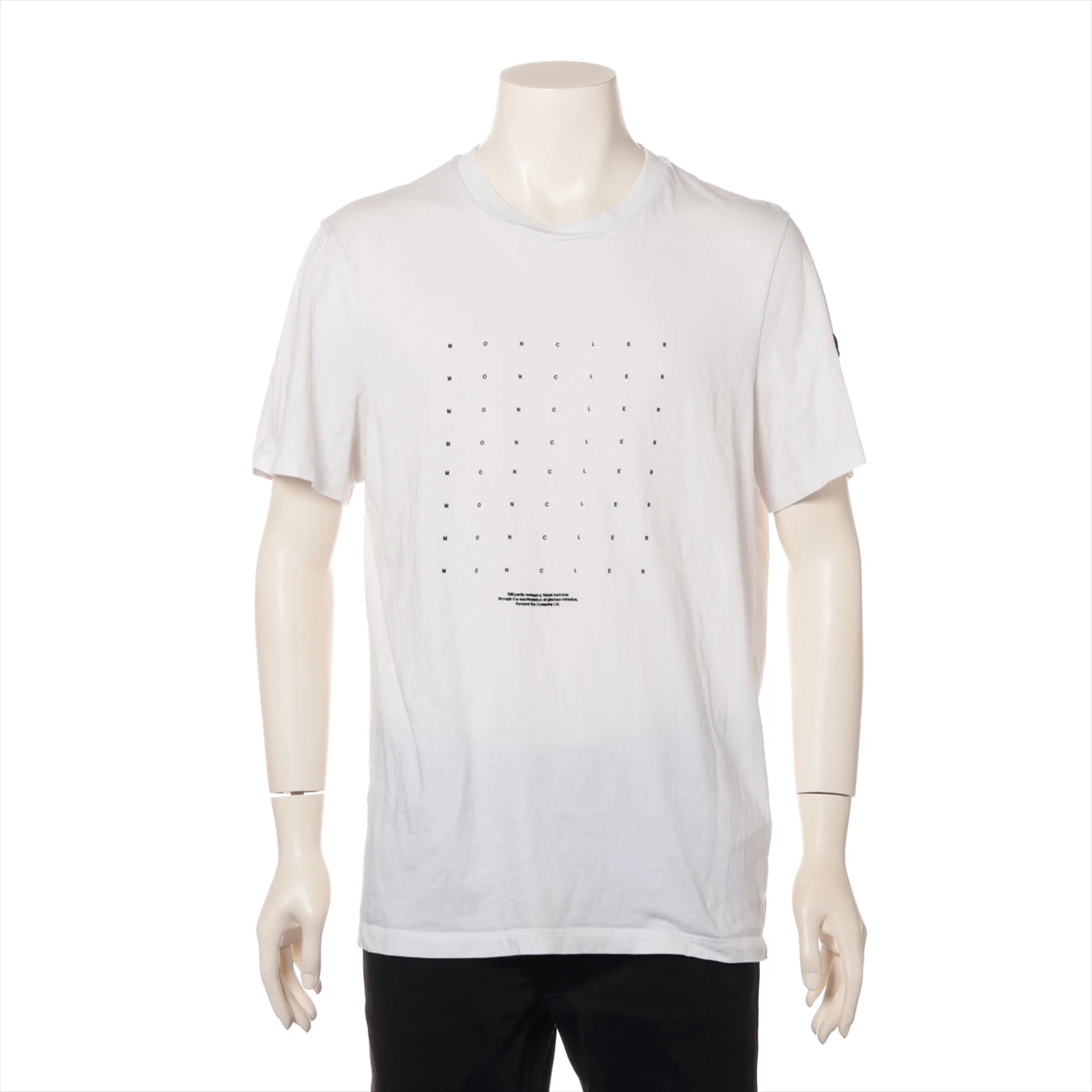 モンクレール　コットンTシャツ　Ｌ 楽天市場】MONCLER モンクレール Logo Patch T-Shirts Tシャツ