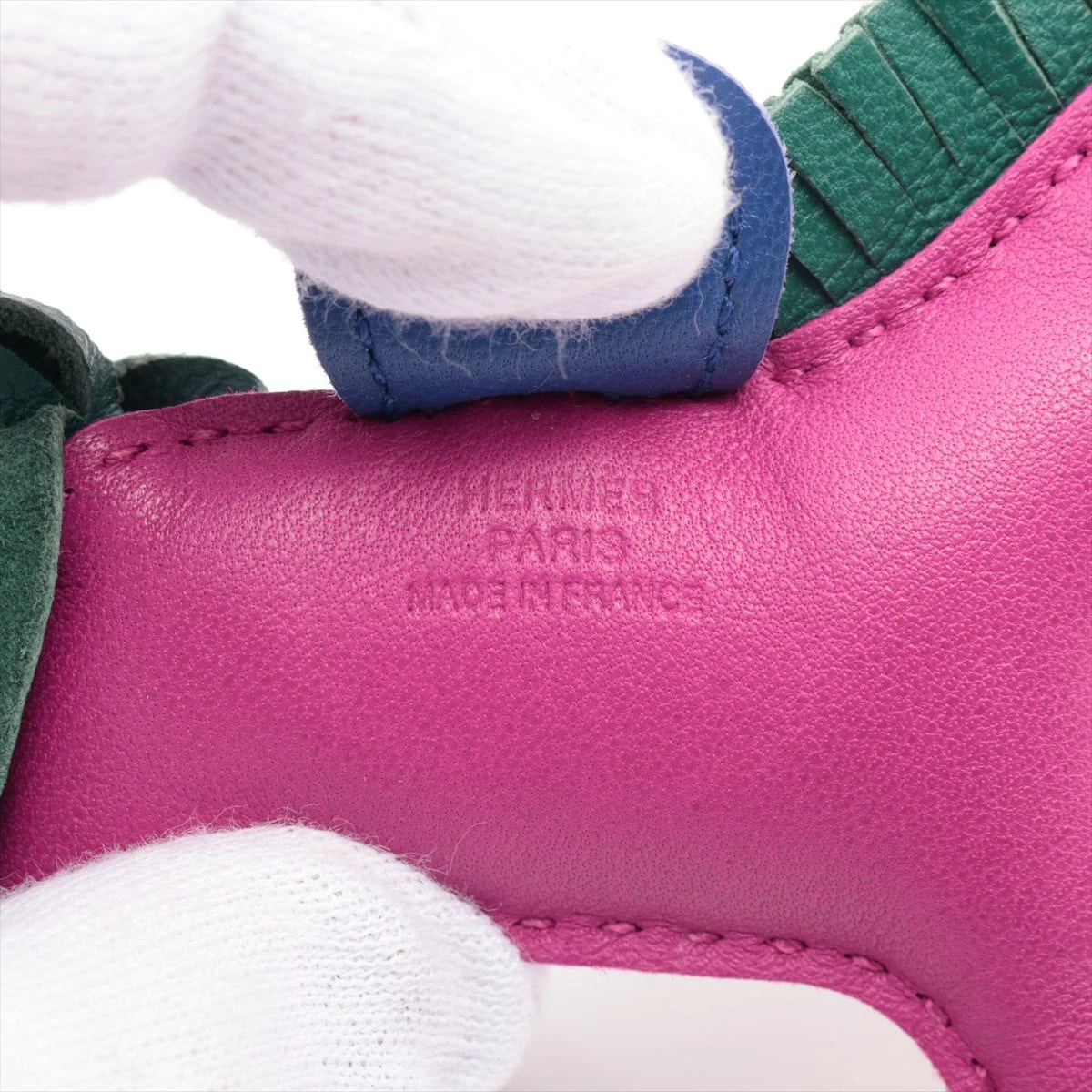 エルメス ロデオチャームPM チャーム アニョーミロ パープル A3357371