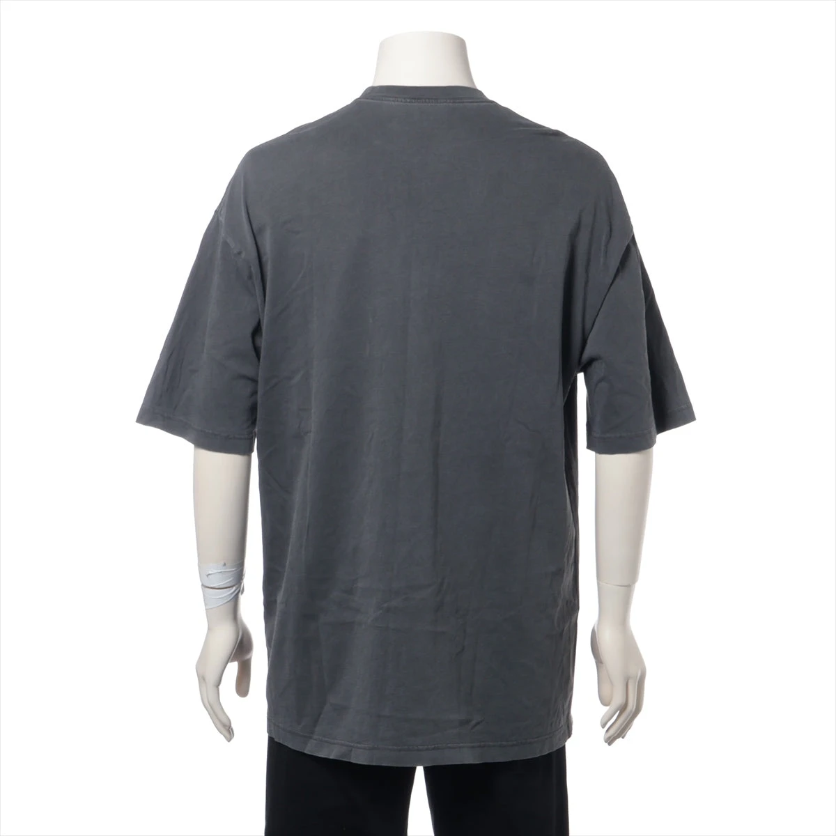 バレンシアガ 17年 コットン Tシャツ 10 グレー バレンシアガ 17年 コットン Tシャツ M メンズ グレー 492258
