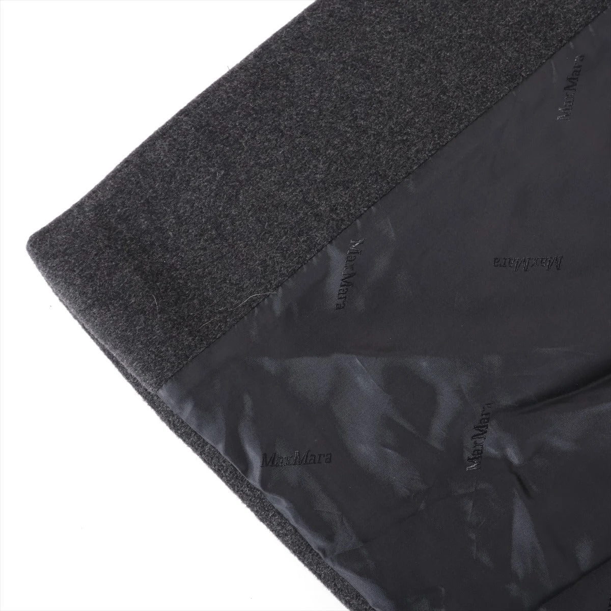 極美品✨最高峰白タグ　マックスマーラ　ポンチョコート　カシミヤ　リボン　黒　40 6790bb1992737.webp