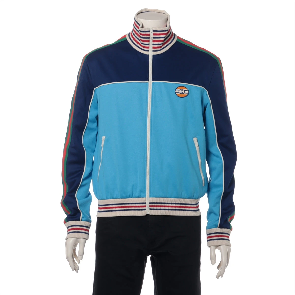 グッチ 21SS コットン×ポリエステル トラックジャケット M