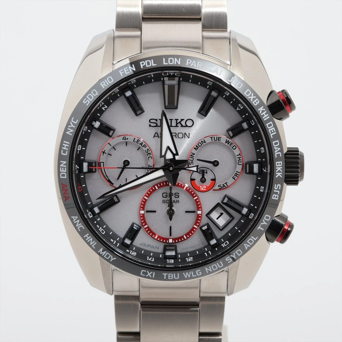 セイコー アストロン SBXC081 SS×CE ソーラー シルバー文字盤 A3377444