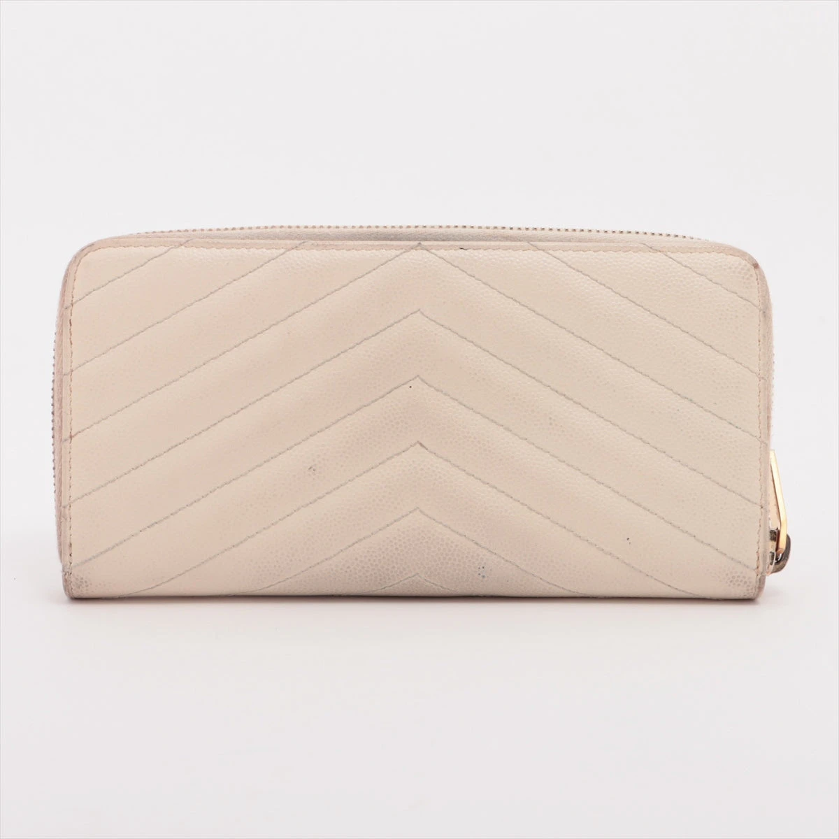 ★極美品★SAINT LAURENT ラウンドジップ 長財布 YSL Vステッチ ☆極美品☆SAINT LAURENT ラウンドジップ 長財布 YSL Vステッチ