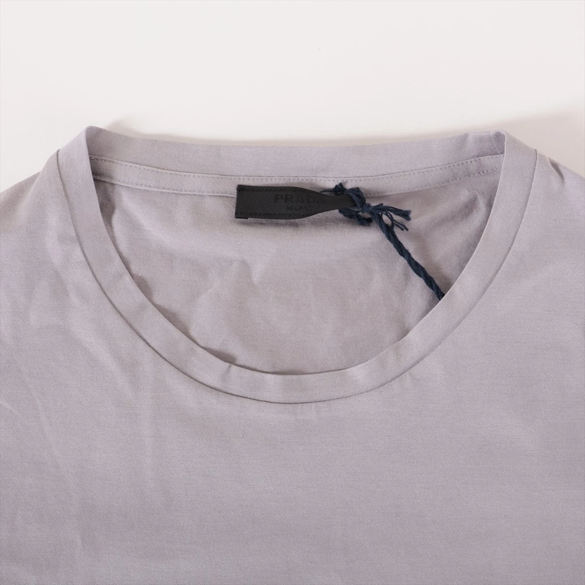 プラダ 22年 コットン Tシャツ XXL メンズ グレー UJN006 ポケット付