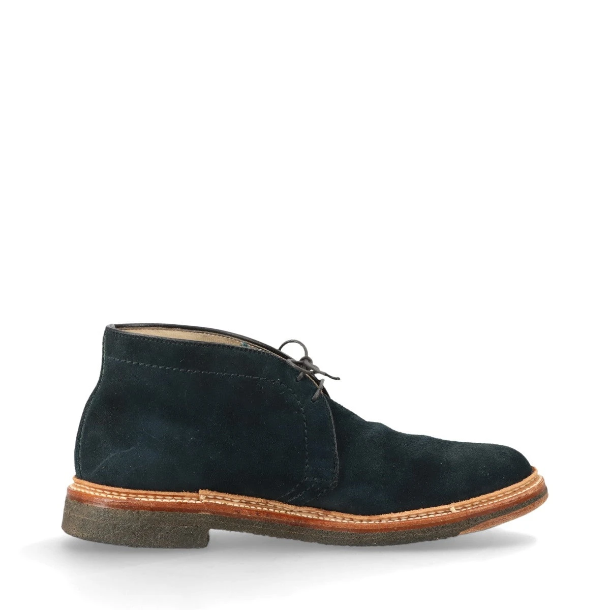 Dior HOMME チャッカブーツ　スエード　ネイビー オールデン スエード チャッカブーツ 8 メンズ ネイビー BLUE