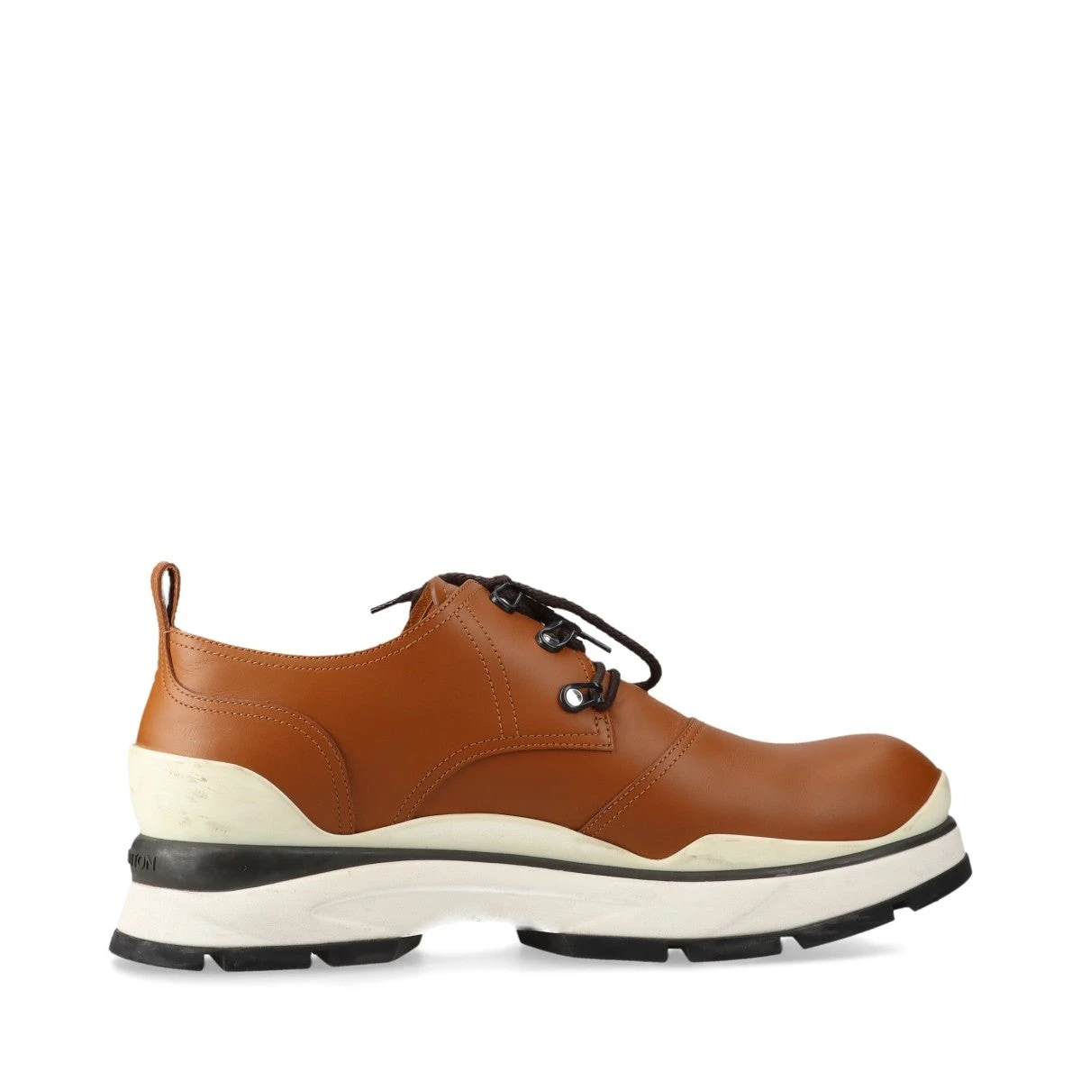 ヴィトン スワールライン レザー スニーカー 8 メンズ ブラウン