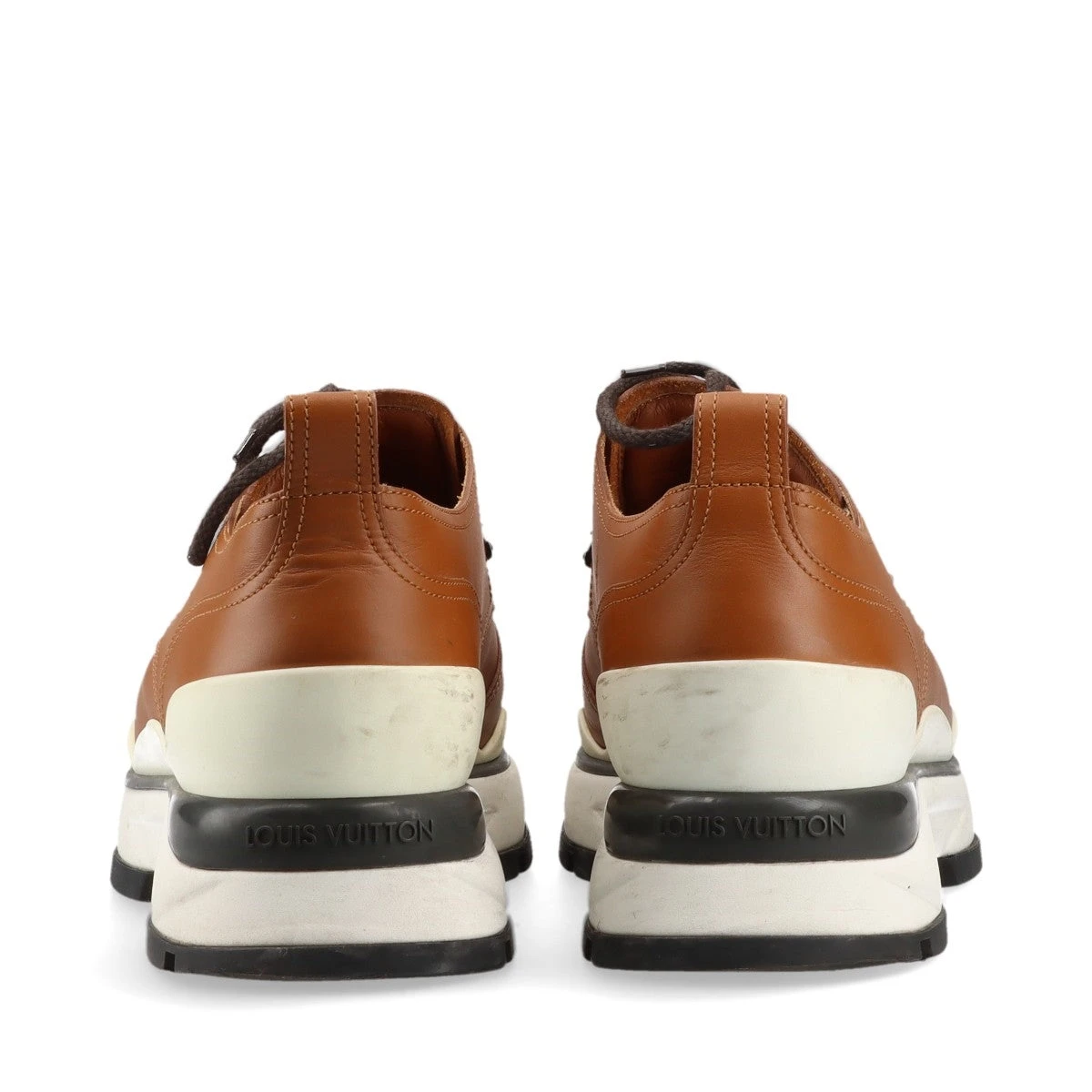 ロンシャン レザースニーカー ホワイト/ブラウン ロンシャン レザースニーカー ホワイト/ブラウン|mercari