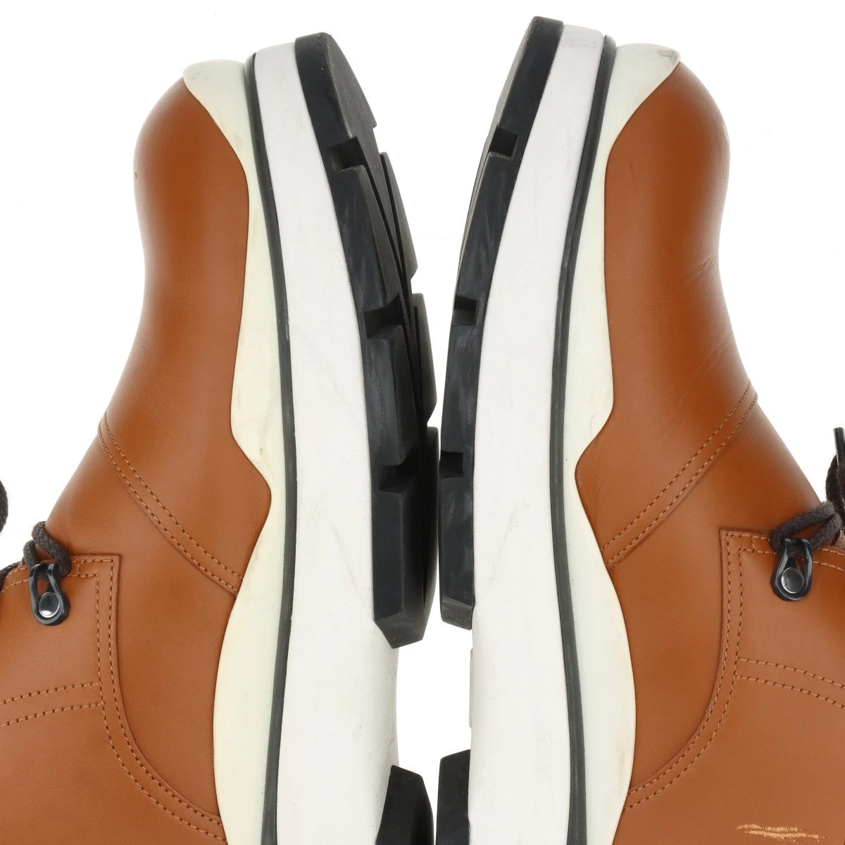 ヴィトン スワールライン レザー スニーカー 8 メンズ ブラウン