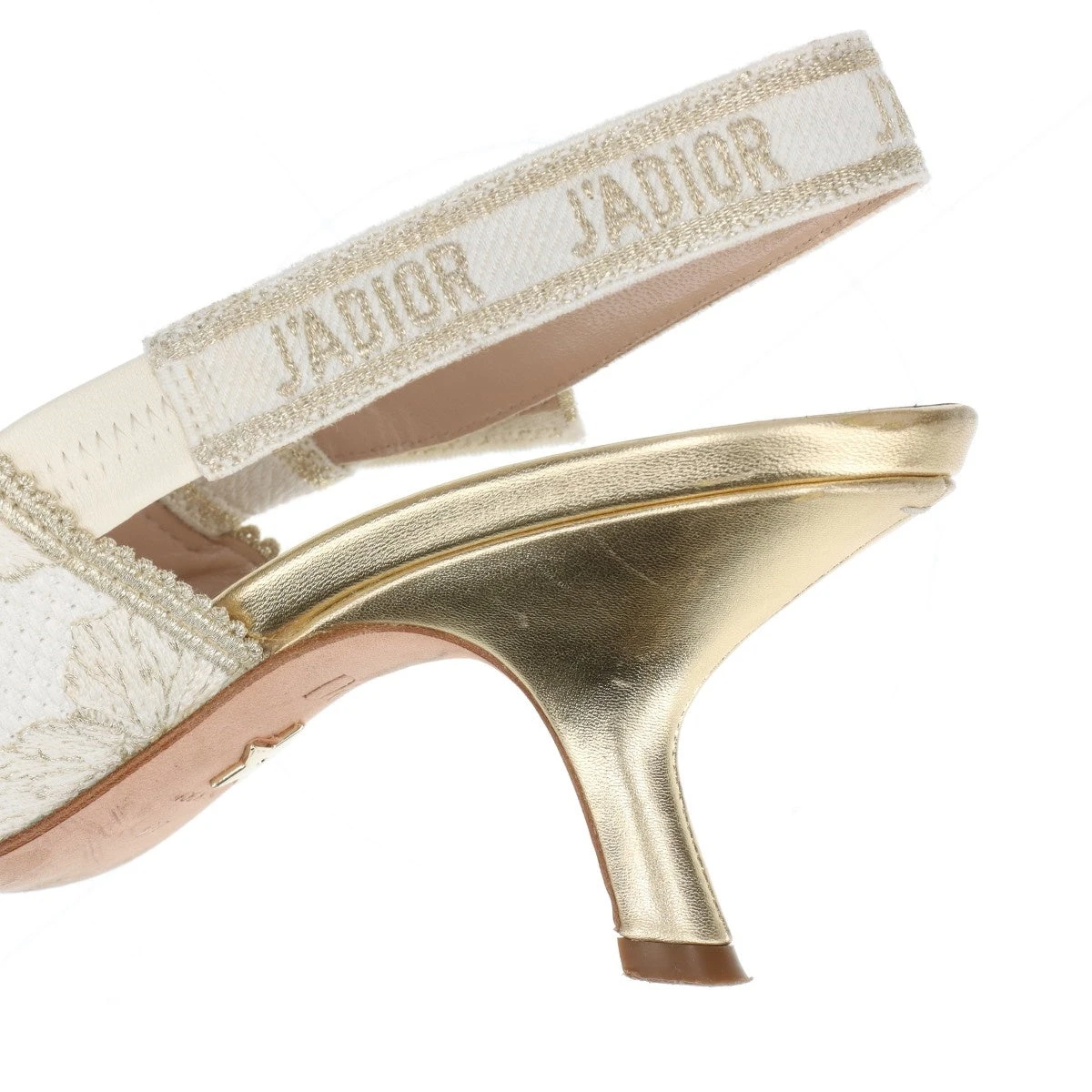 クリスチャンディオール J'ADIOR レザー×ファブリック ストラップ