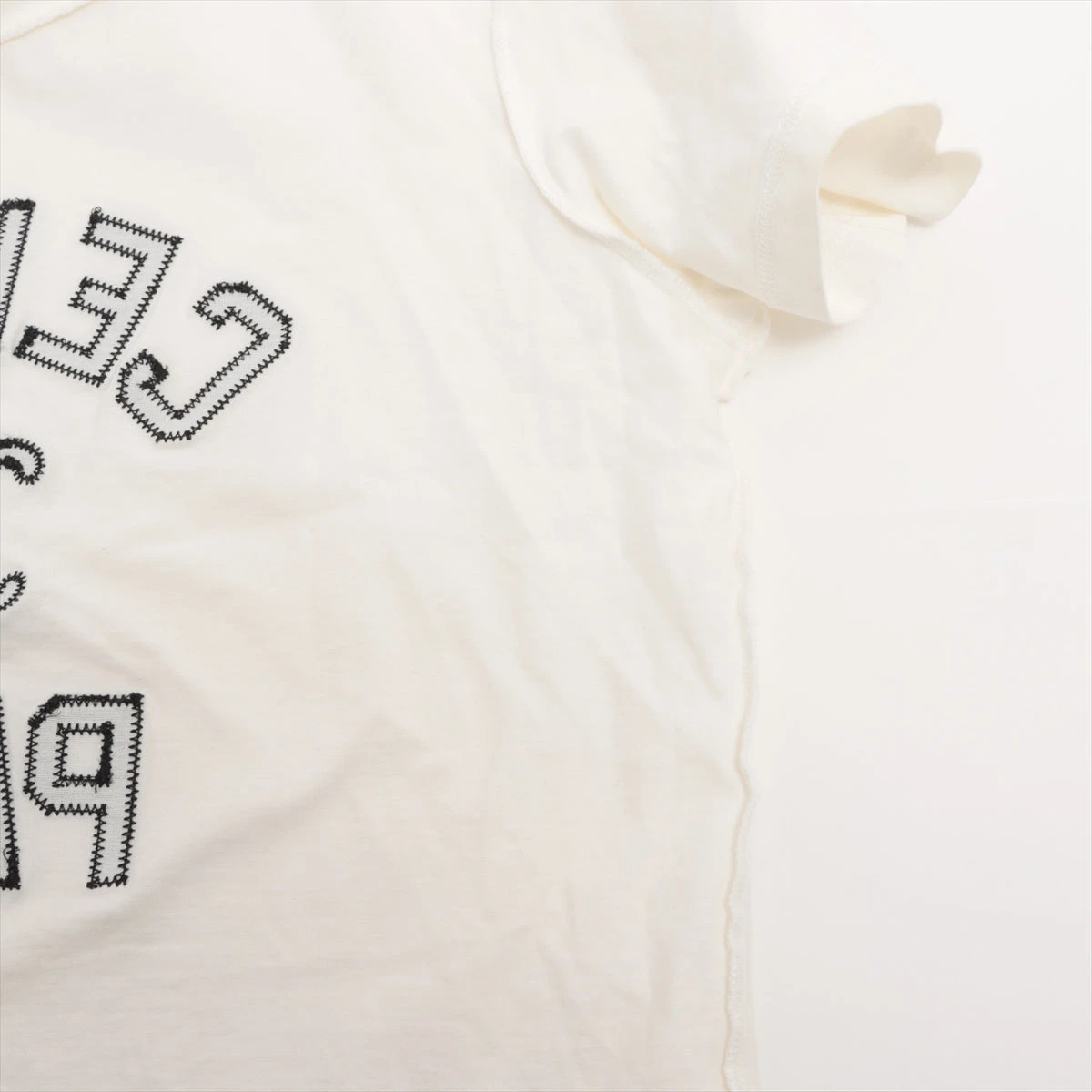 セリーヌ トリオンフ エディ期 コットン Tシャツ M レディース
