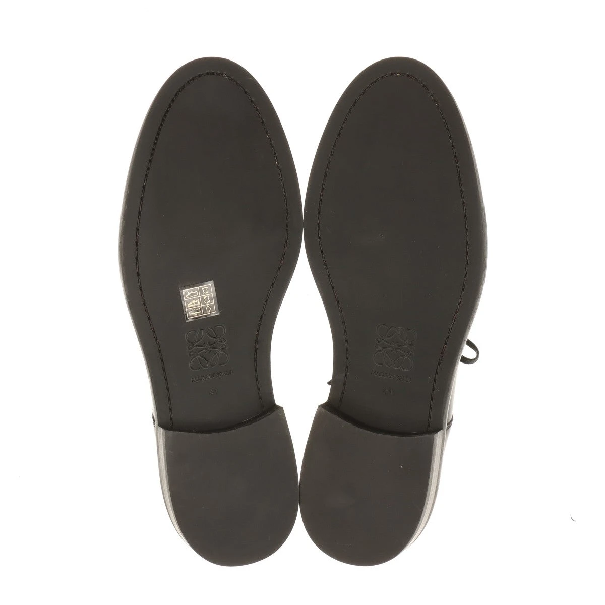 ロエベ レザー レザーシューズ 41 メンズ ブラック 681912
