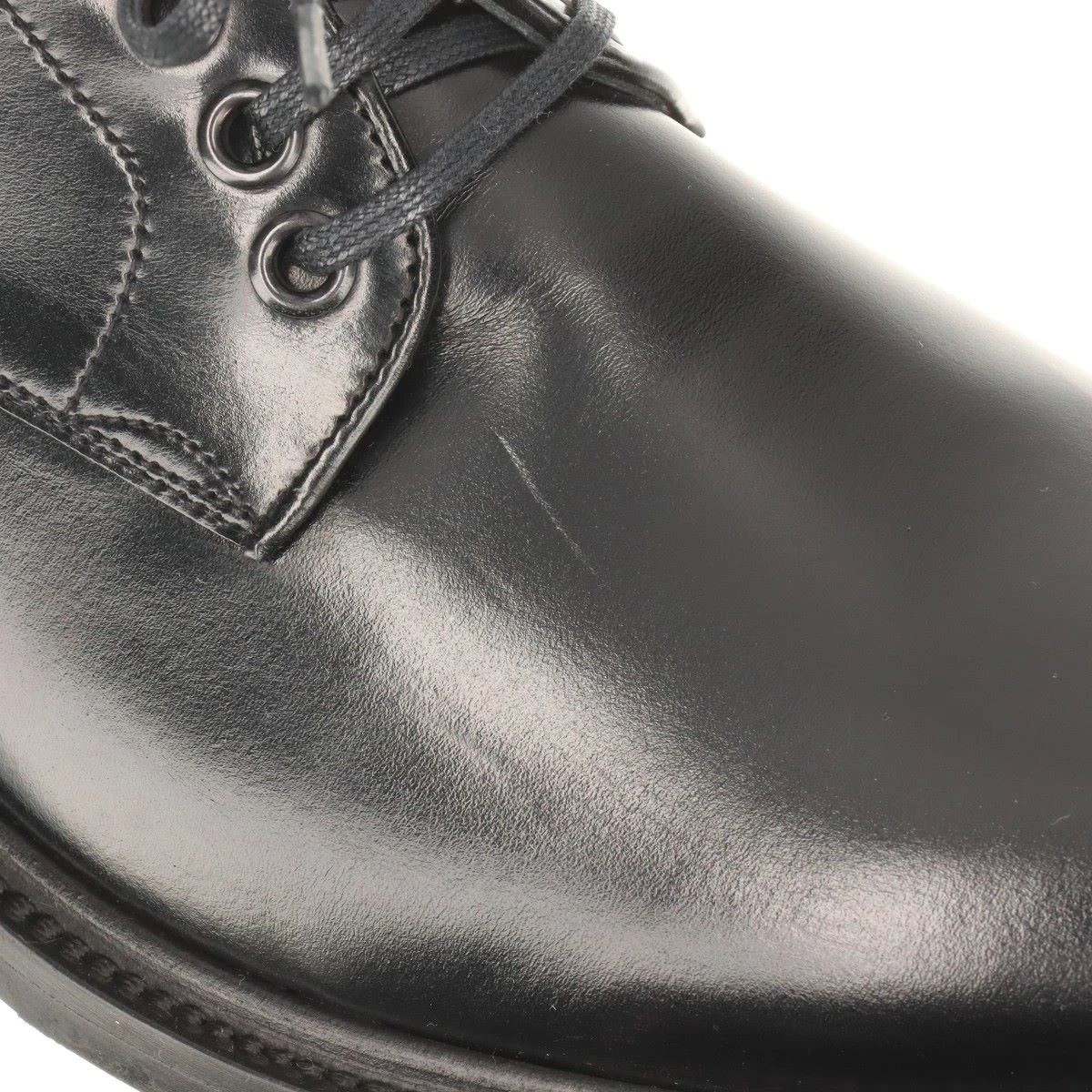 LOEWE ロエベ レザー 黒 革靴 オックスフォード サイズ40 25.5cm LOEWE ロエベ レザーシューズ 黒 革靴 オックスフォード シューズ