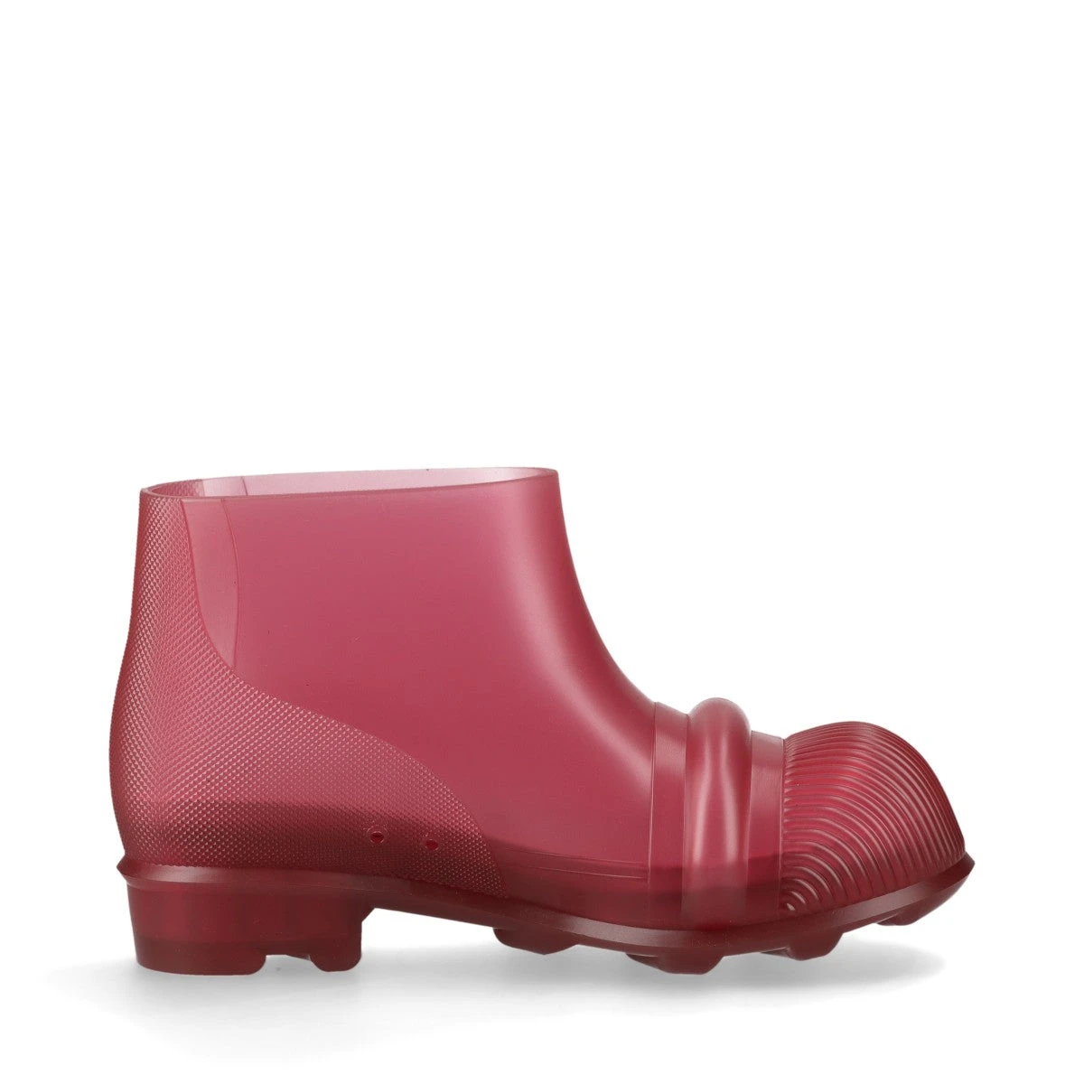 ロエベ 22AW ラバー ショートブーツ 42 メンズ ピンク アンクル