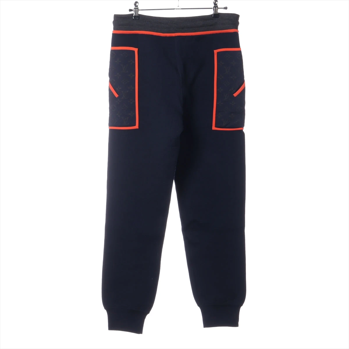 美品　LOUIS VUITTION カシミアウール　フラワーロゴパンツ 美品LOUIS VUITTION カシミアウールフラワーロゴパンツ