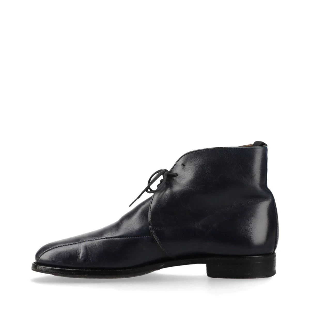 トリッカーズ レザー チャッカブーツ 8 1/2 メンズ ネイビー A3346733