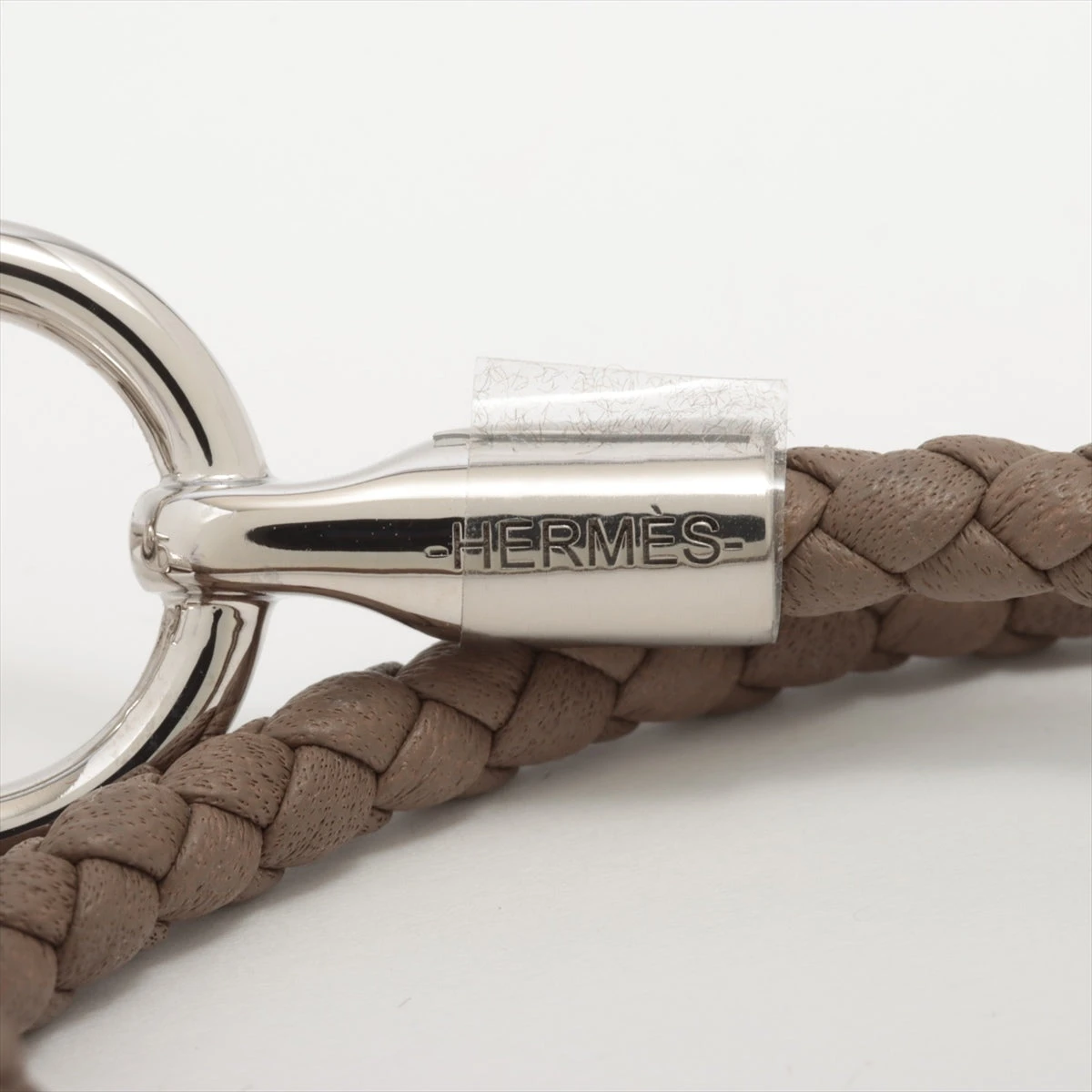 エルメス　グレナン　エトゥープ　正規品 HERMES エルメス ブレスレット レザーブレスレット グレナン