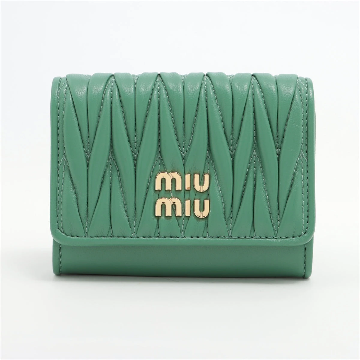 【完売必至】ミュウミュウ■マテラッセレザーカードケース MIUMIU】ミュウミュウ マテラッセレザー カードケース 財布・小物