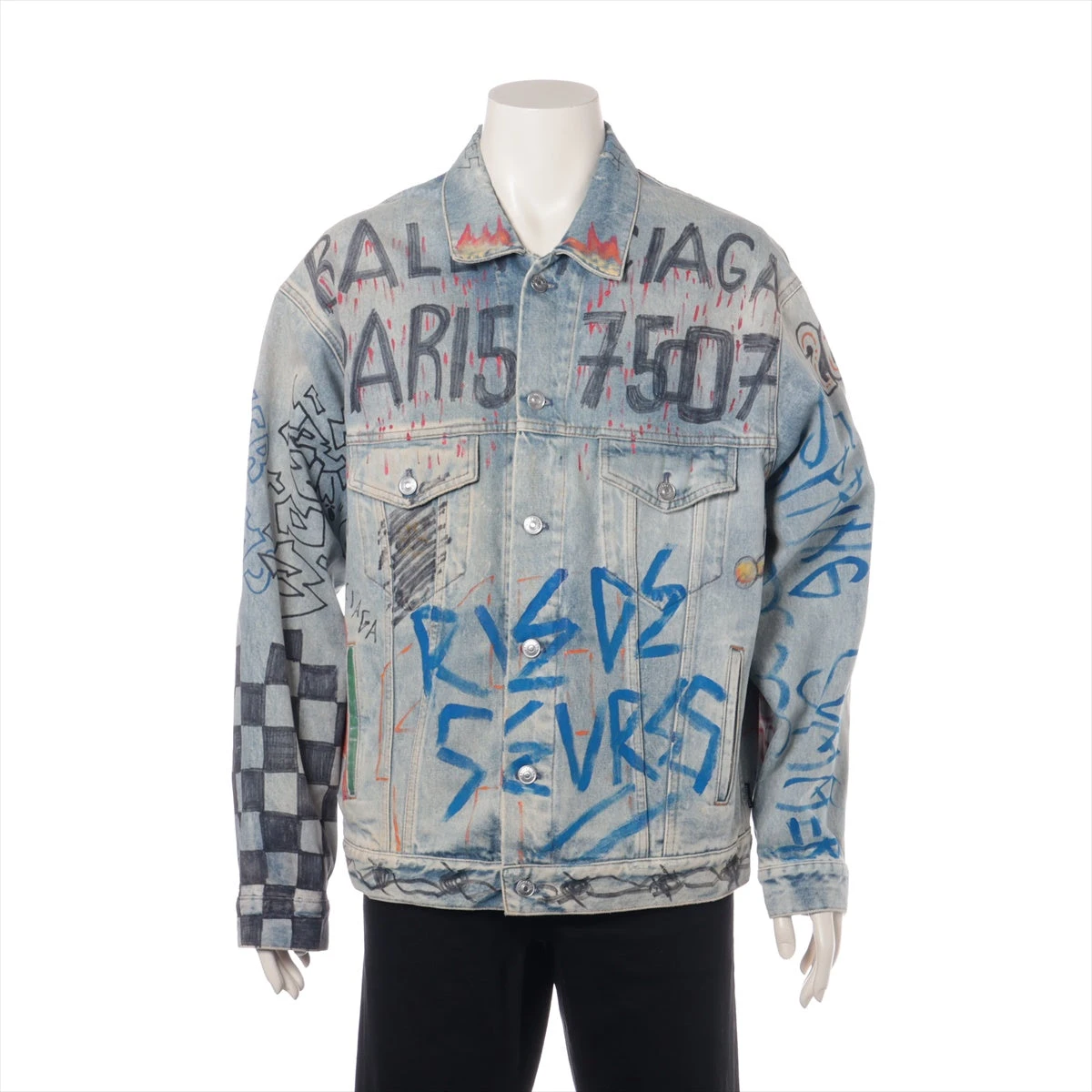 BALENCIAGA デニムジャケット 36 バレンシアガ デニムジャケット