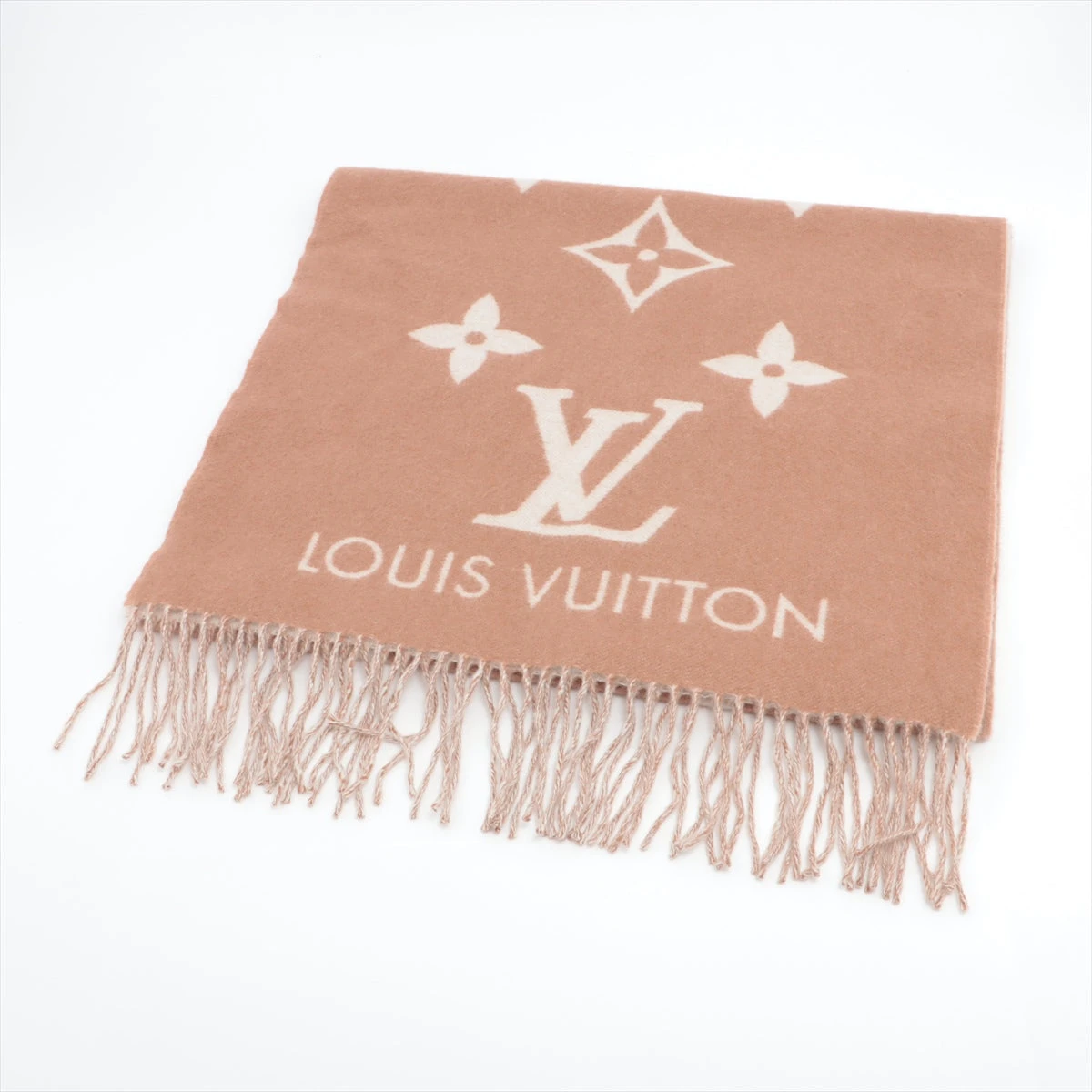 ヴィトン M76067 エシャルプ レイキャビック AB0199 マフラー カシミヤ  