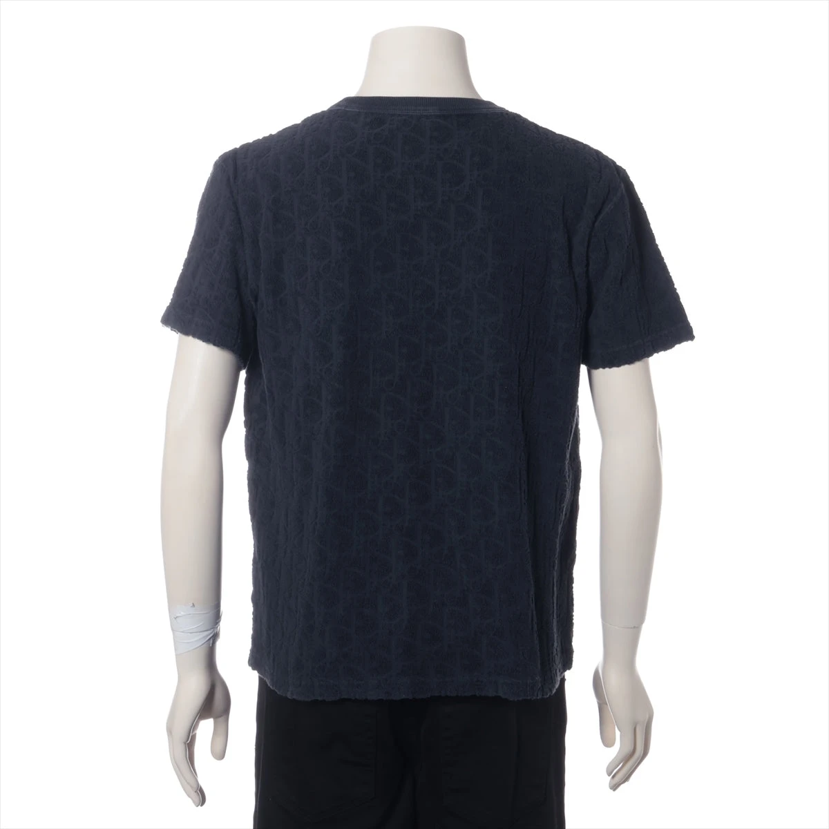 ディオール オブリーク コットン Tシャツ XS メンズ ネイビー