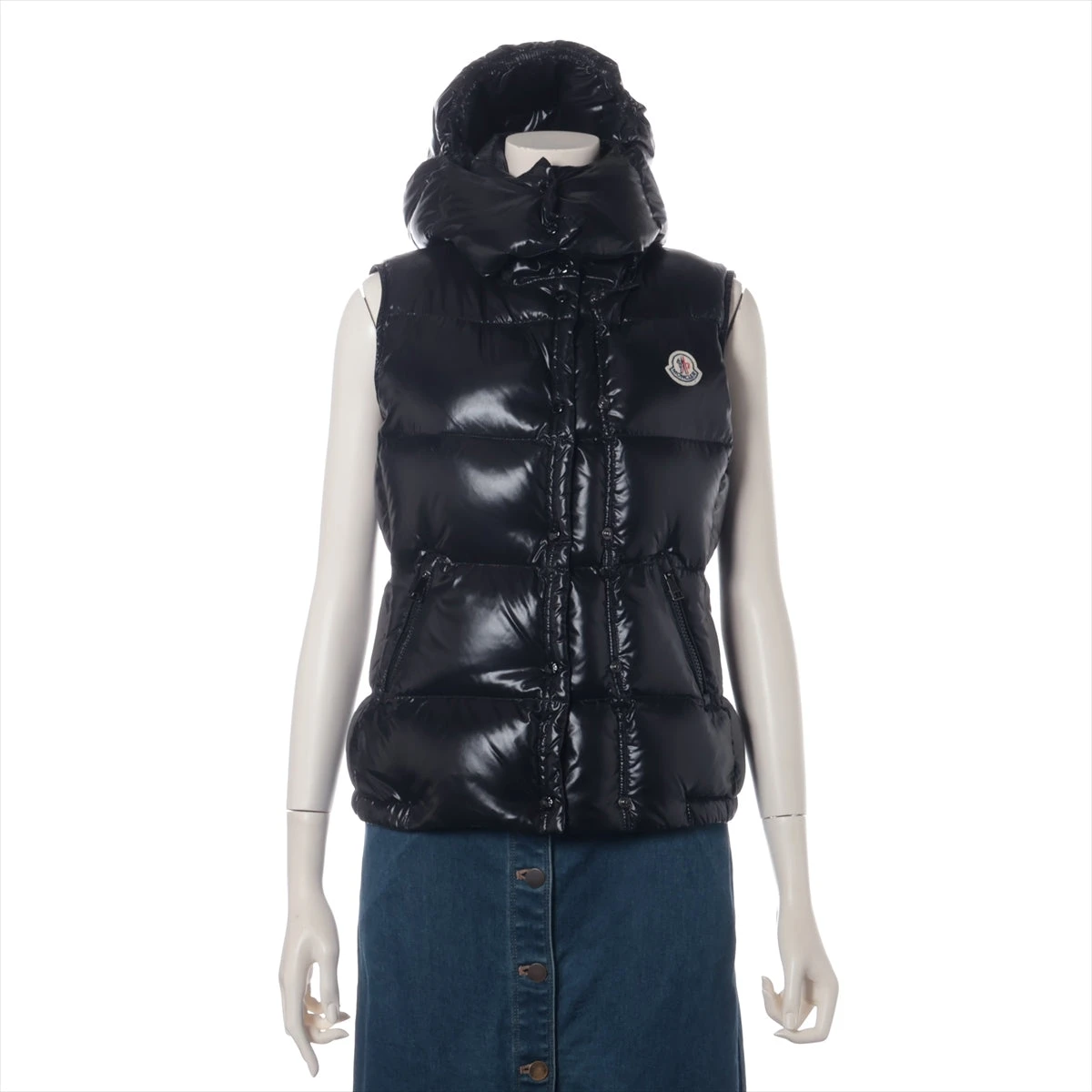 モンクレール GALENE 16年 ナイロン ダウンベスト 0 レディース