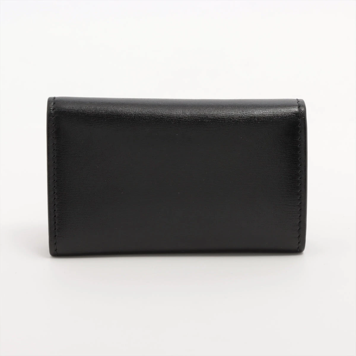 YSL ブラック レザー キーケース SAINT LAURENT サンローラン クラシックウォレット6連キーケース