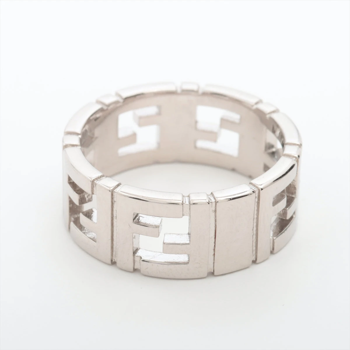FENDI FFリング FENDI フェンディ FFリング シルバー M号 【431】 の購入なら