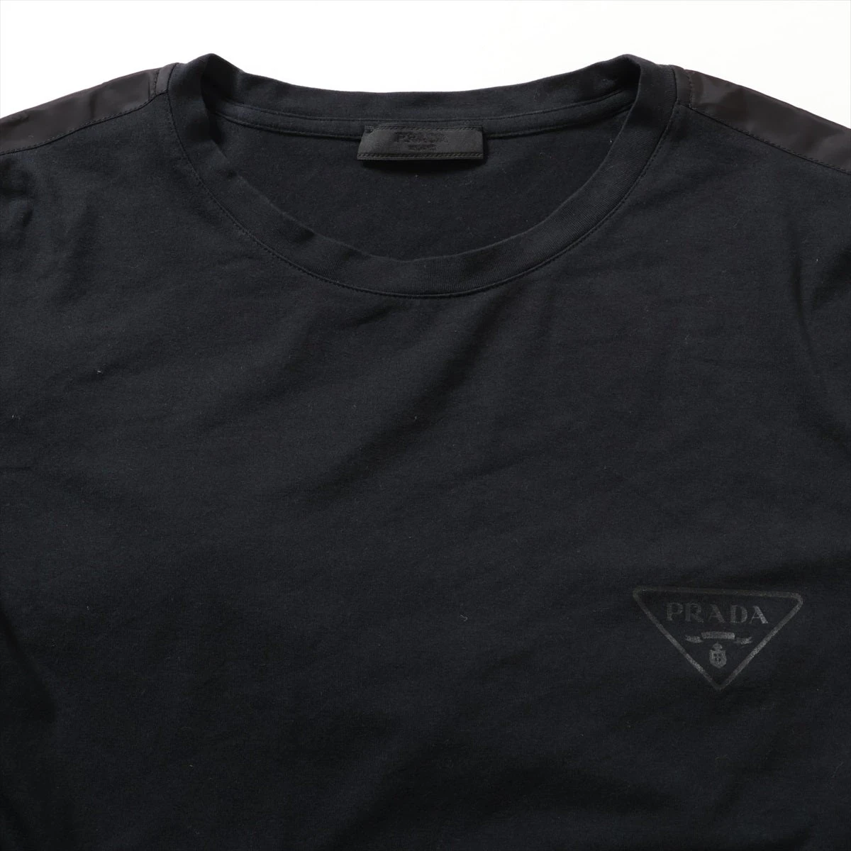 プラダ 23AW コットン×ポリウレタン Tシャツ XXXL メンズ