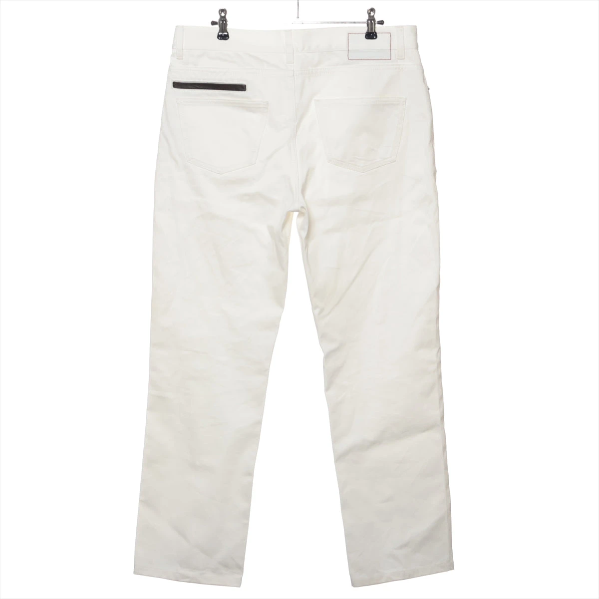 エルメス 21SS コットン デニムパンツ 44 メンズ ホワイト 11