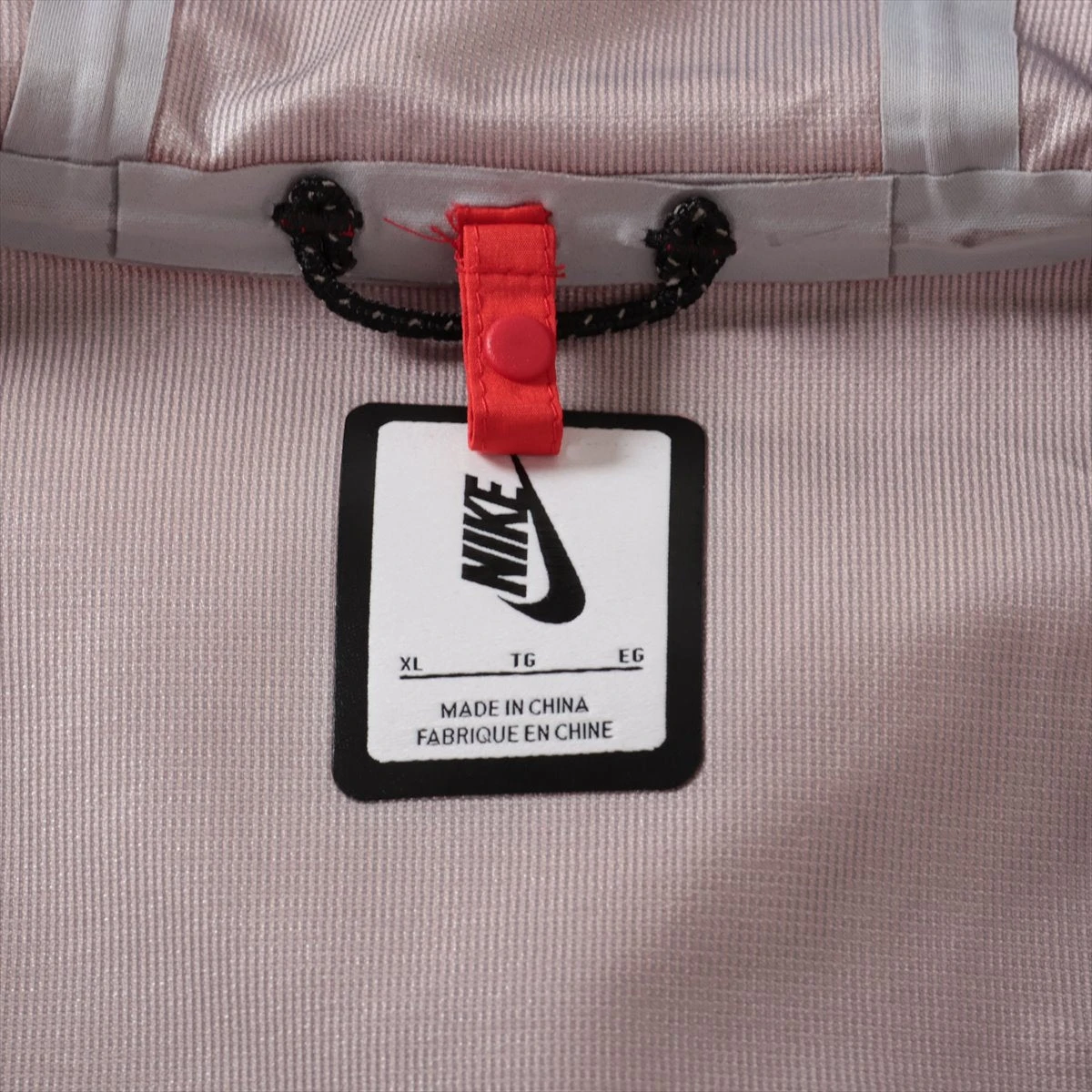 ナイキ×アンダーカバー ナイロン ダウンコート XL メンズ レッド