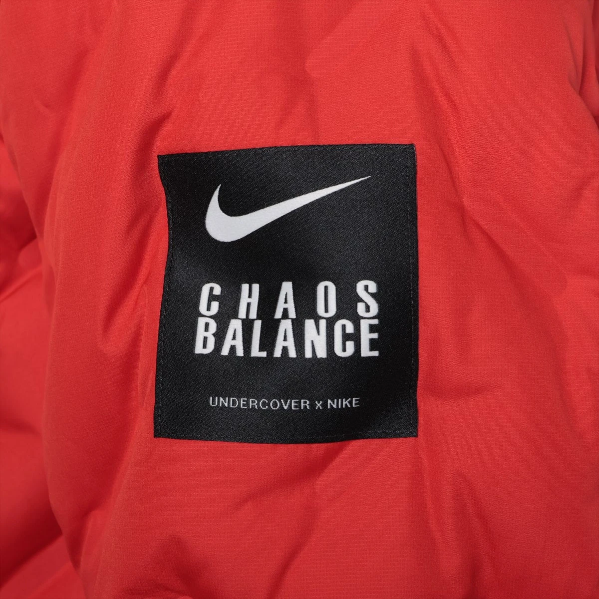 ナイキ×アンダーカバー ナイロン ダウンコート XL メンズ レッド