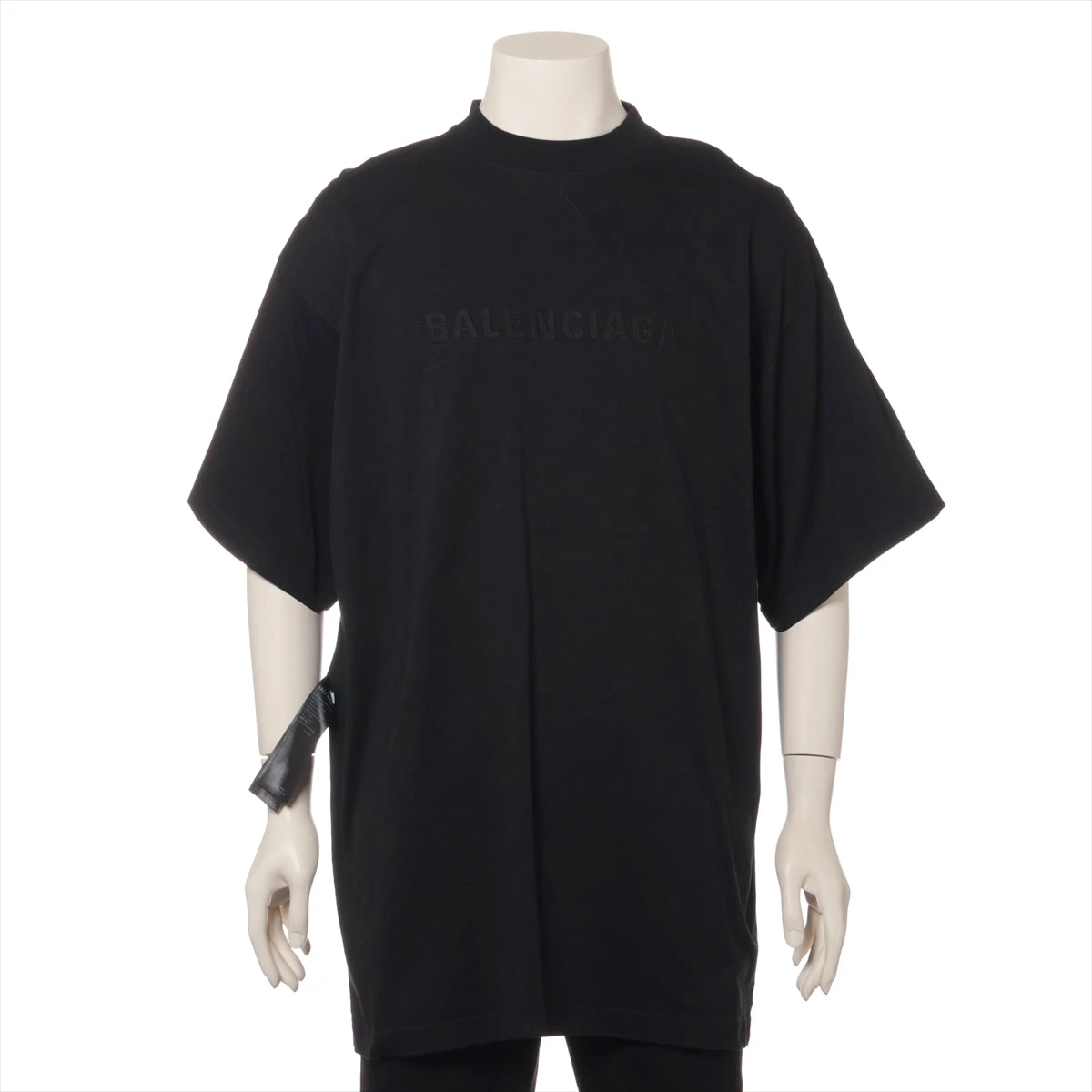 バレンシアガ コットン Tシャツ 2 メンズ ブラック 720198