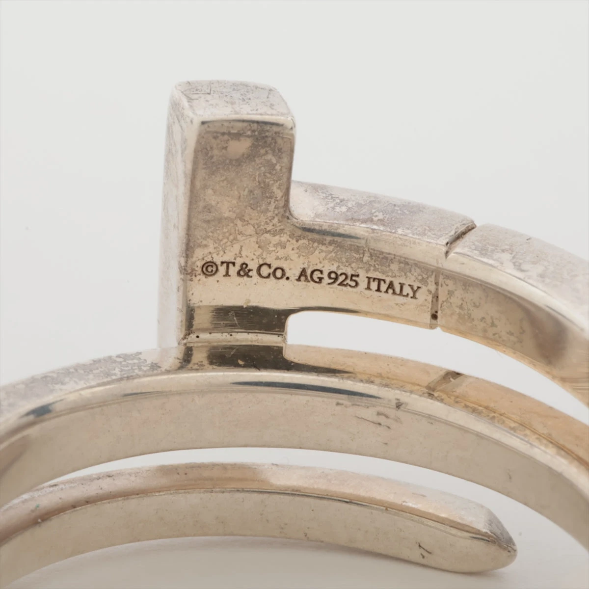 ティファニー　Tスクエアリング　シルバー925　17号 Tiffany tスクエア リング シルバー925 17号（ティファニー